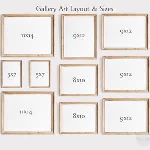 Woodland Nursery Set of Ten Prints: Wilderness Gallery Wall Art Sage ...