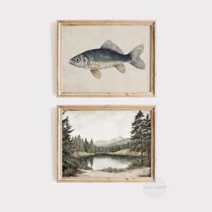 Woodland Nursery Set of Ten Prints: Wilderness Gallery Wall Art Sage ...