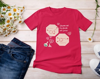 Chemical Formula of Love T-Shirt, Valentine's Day Gift