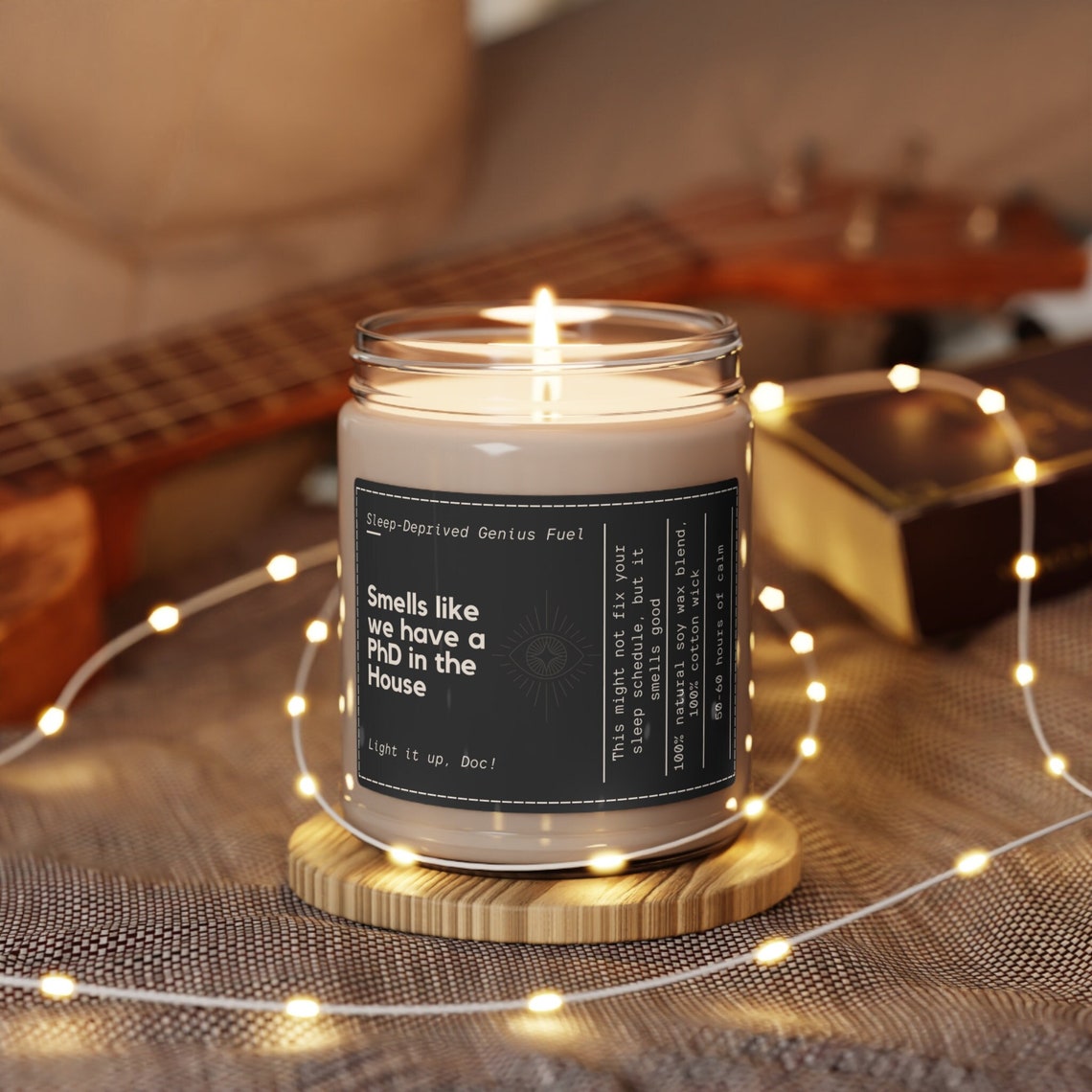 Phd Graduation Gifts, Phd Graduation Candle, Phd Mom Gift, Funny