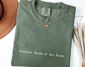 Comfort Colors Autism Awareness T-Shirt: Celebrate Neurodiversity