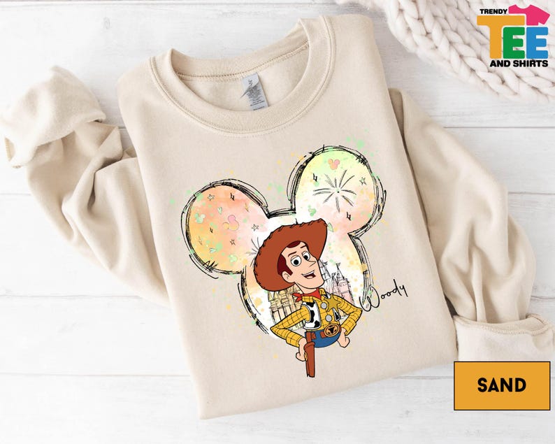 a shirt with a cartoon character on it