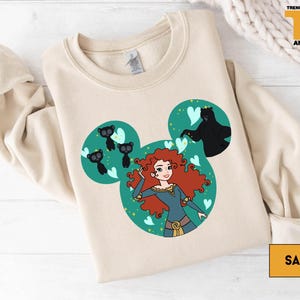 a mickey mouse shirt with an image of a girl on it
