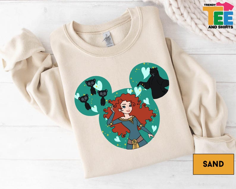 a mickey mouse shirt with an image of a girl on it