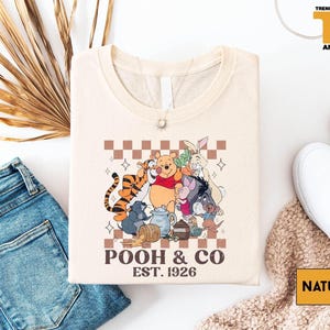 Pooh And Co Est 1926 T-Shirt, Winnie The Pooh And Friends Sweater, Disney Pooh Bear Tee, Disneyland Trip Shirt, Disneyworld Gift Sweatshirt