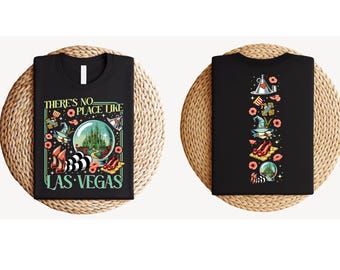 The Wonderful Wizard of Oz Las Vegas Shirt, No Place Like Vegas Tee, Yellow Brick Road Sweatshirt, Classic Literature Wicked Wizard T-Shirt