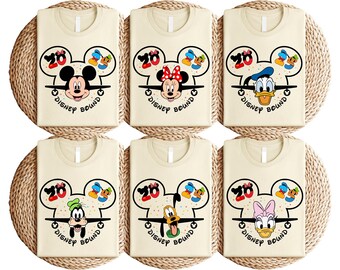 Disney Bound 2026 Shirt, Disney Airplane Kids Shirt, Disney Family Trip Shirt, Disney Bound Matching Shirt, Family Vacation Gift