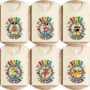 Mickey & Friends Super Autism Shirt, Autism Awareness Tee, Disneyland Autism Support Shirt, Family Matching Shirt, Neurodivergent Disney Tee