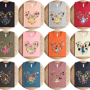 Disney Princess Shirt, Cinderella Tee, Snow White Sweater, Little Mermaid Shirt, Rapunzel Tee, Aurora Disney Shirt, Moana Magic Kingdom Tee