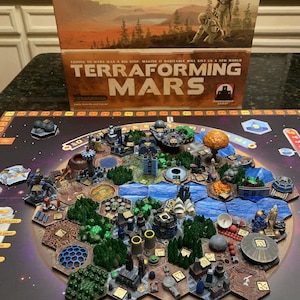 Terraforming Mars hars 3D-tegels