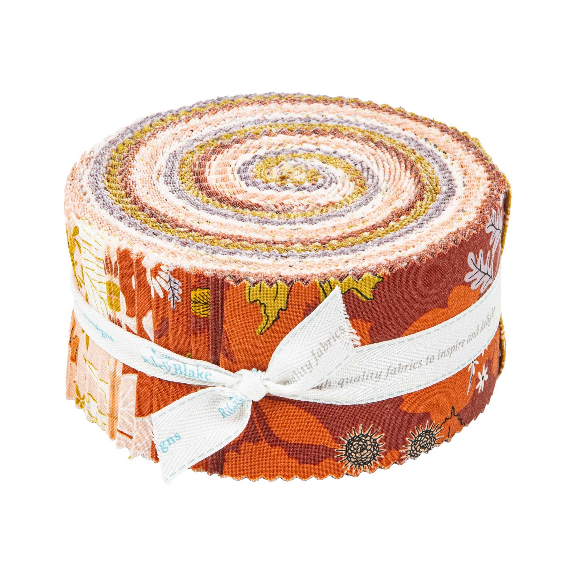 Riley Blake Designs Happy At Home Jelly Roll Fabric Tara Reed 40 2.5x44  Strips