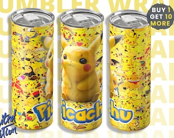 Cute Yellow Monster Affirmation 20oz Skinny Tumbler Wrap Sublimation Design Straight Digital Instant Download Inspirational, Cartoon PNG