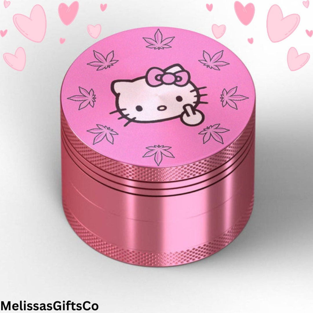 Hello Kitty Grinder Herb Grinder Cute Grinder Girly Etsy