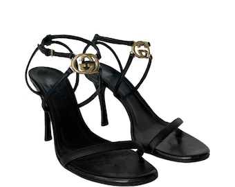 Vintage 'Gucci' GG Sandals (39)