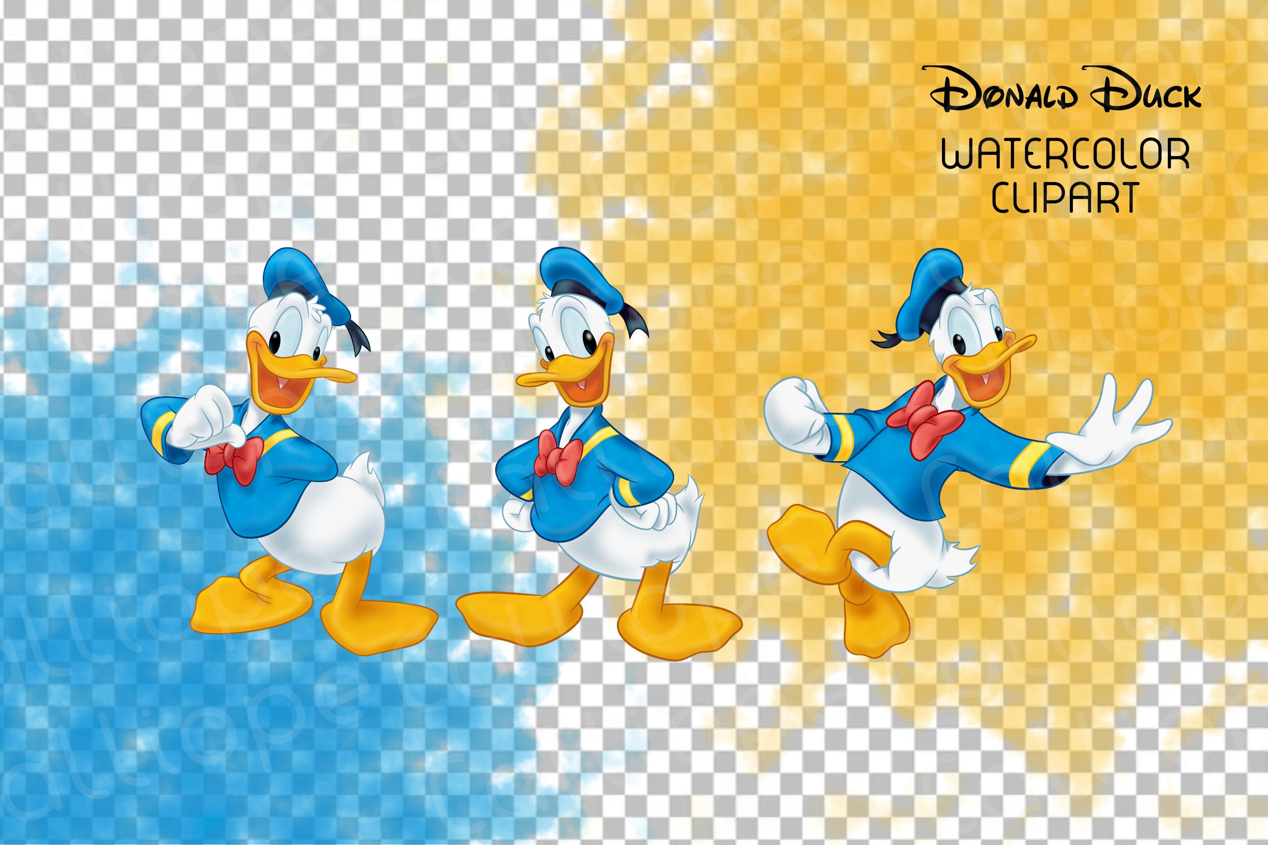 Donald Duck, PNG and Outline, Mickey Mouse Friend, Cute Donald Duck ...