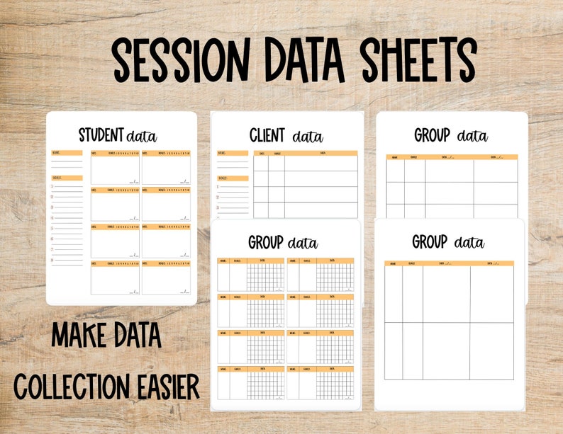 Daily Session Notes Slp Speech Language Pathologist Planner, IEP, Session Notes, SLP Planner ...