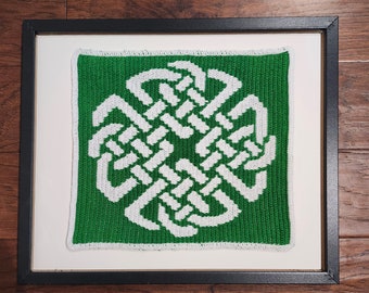 Celtic Dara Knot Crochet Pattern: Irish Mosaic Art (PDF Pattern)