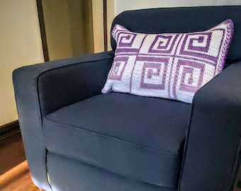 Celtic Mosaic Crochet Pattern: Blanket, Pillow, Bag (PDF Chart)