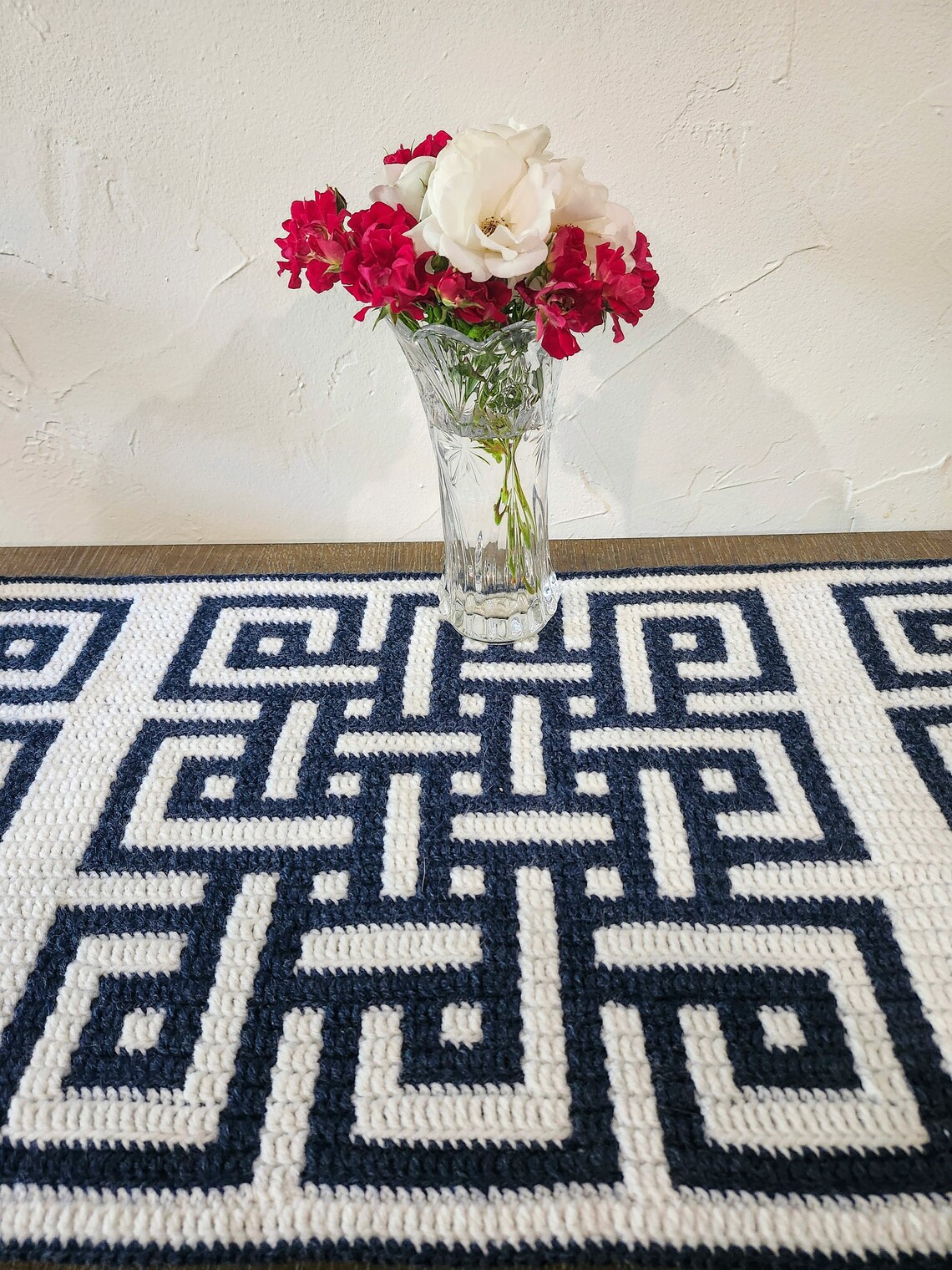 Celtic Knot Crochet Table Runner Pattern (digital Download) - Etsy