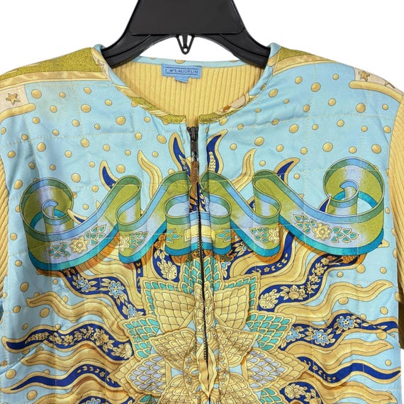 J McLaughlin Women's Sunburst Print Quilted Front… - image 3