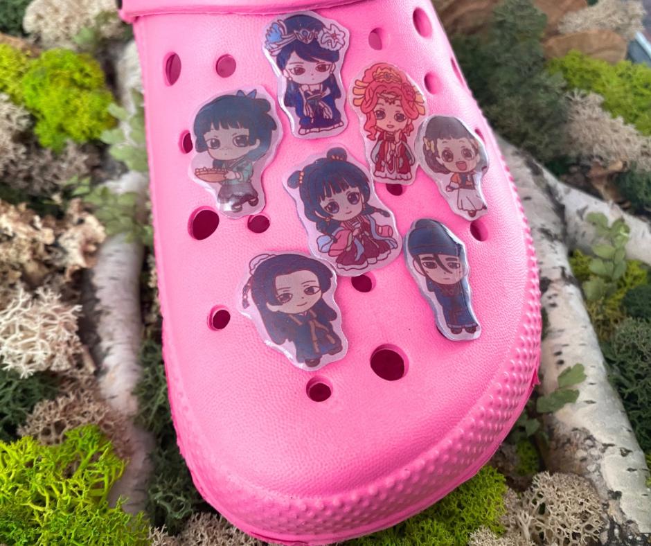 Apothecary Diaries Shoe Charm Set – 7pc Anime Chibi Maomao