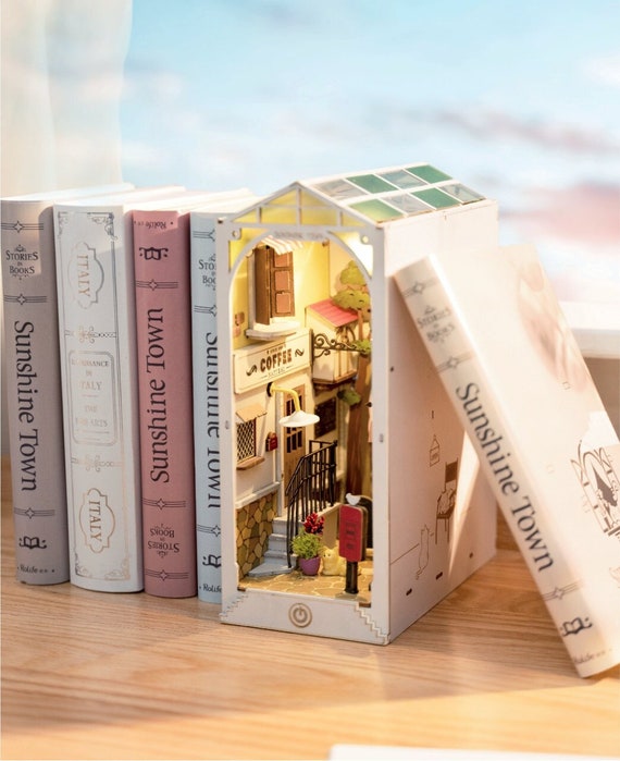 Nook Lego Ideas Story Book Book Light Miniature Book Nook Kit Diy