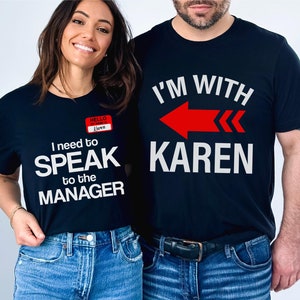 Paar Lustiges Halloween-Kostüm-Set - Party Paar Kostüm - Passende Erwachsene Humor Outfits - Halloween Paar Outfit - Karen Kostüm