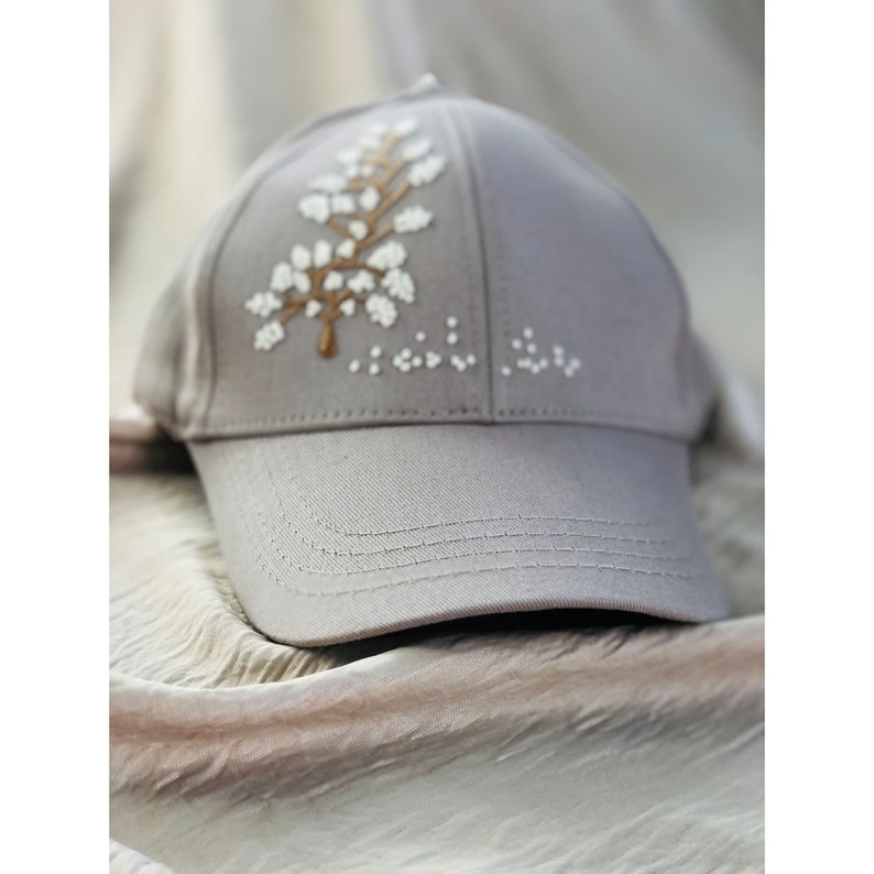 Babyhug  Baseball Cap with Ear Applique & Number Embroidery Beige - Diameter 16 cm