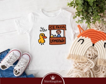 Got any Grape? Toddler Shirt Sleeve Tee, The Duck Song Shirt, Funny Duck Shirt, Funny Kids Shirts, Gifts for Birthday, Kids Duck Shirts,Cute