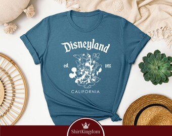 Disneyland Est 1955 California Shirt, Disney Trip Sweater, Disneyland Shirt, Disney Family Shirt, Disneyworld Shirt, Disney Vacation Shirt