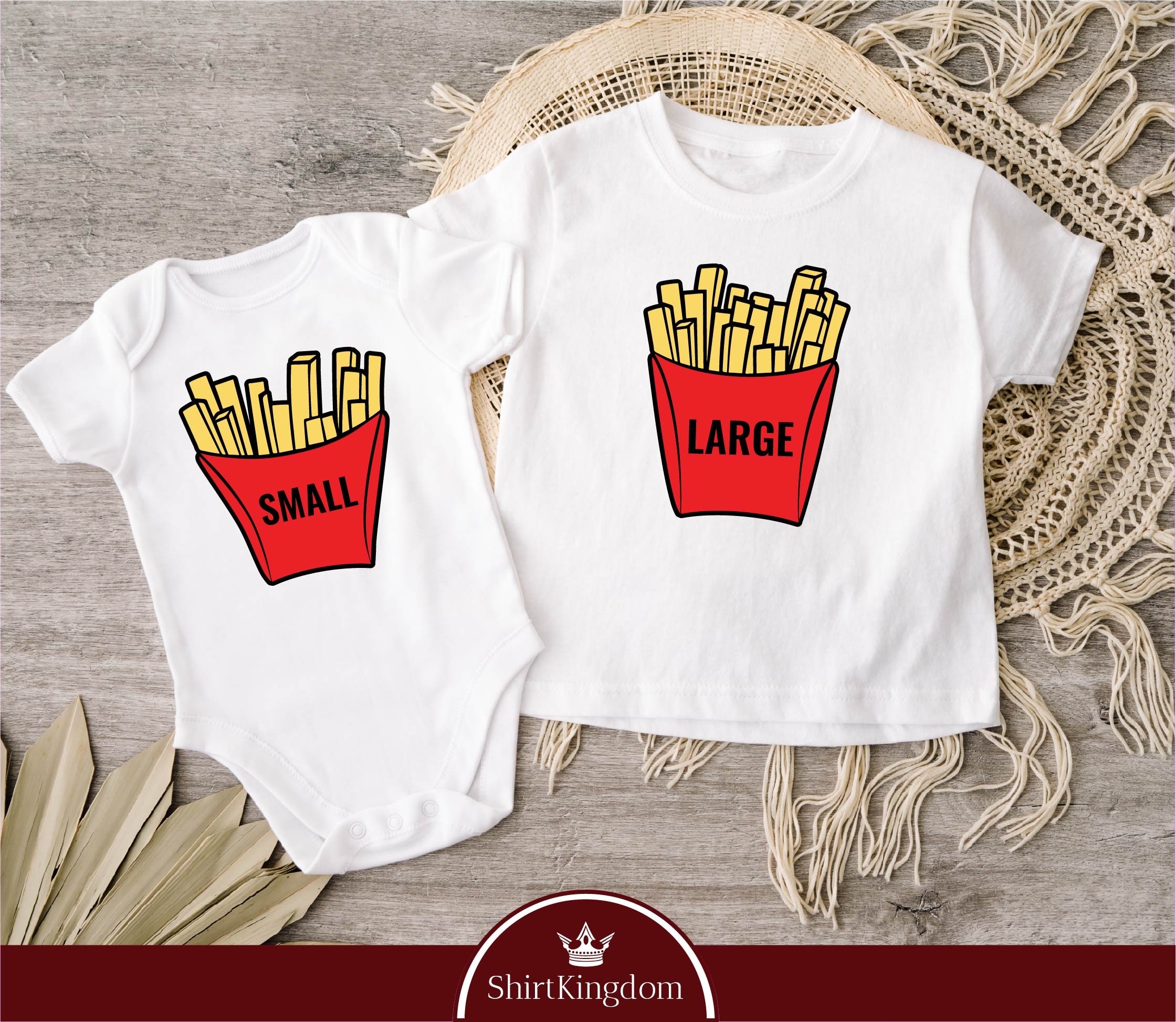 Fries Baby Costume