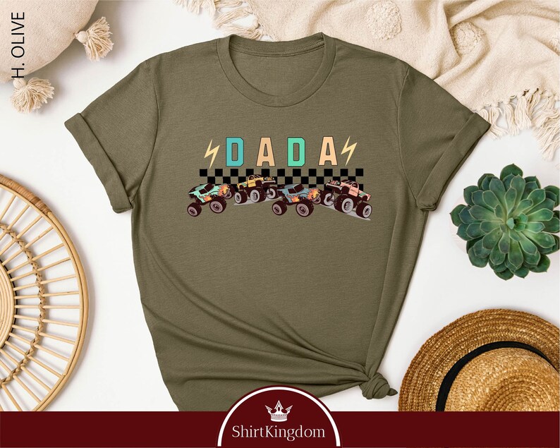 a t - shirt with the words dad on it