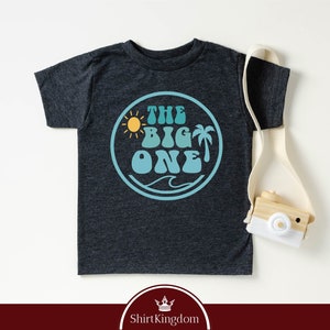 Surf Birthday Toddler, First Birthday Shirt, The Big One Shirt, First Birthday Boy, Surfer Birthday, Ocean Wave Shirt, 1st Birthday Boy Tee