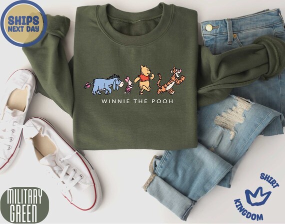 Pooh and friends sweatshirt hot sale