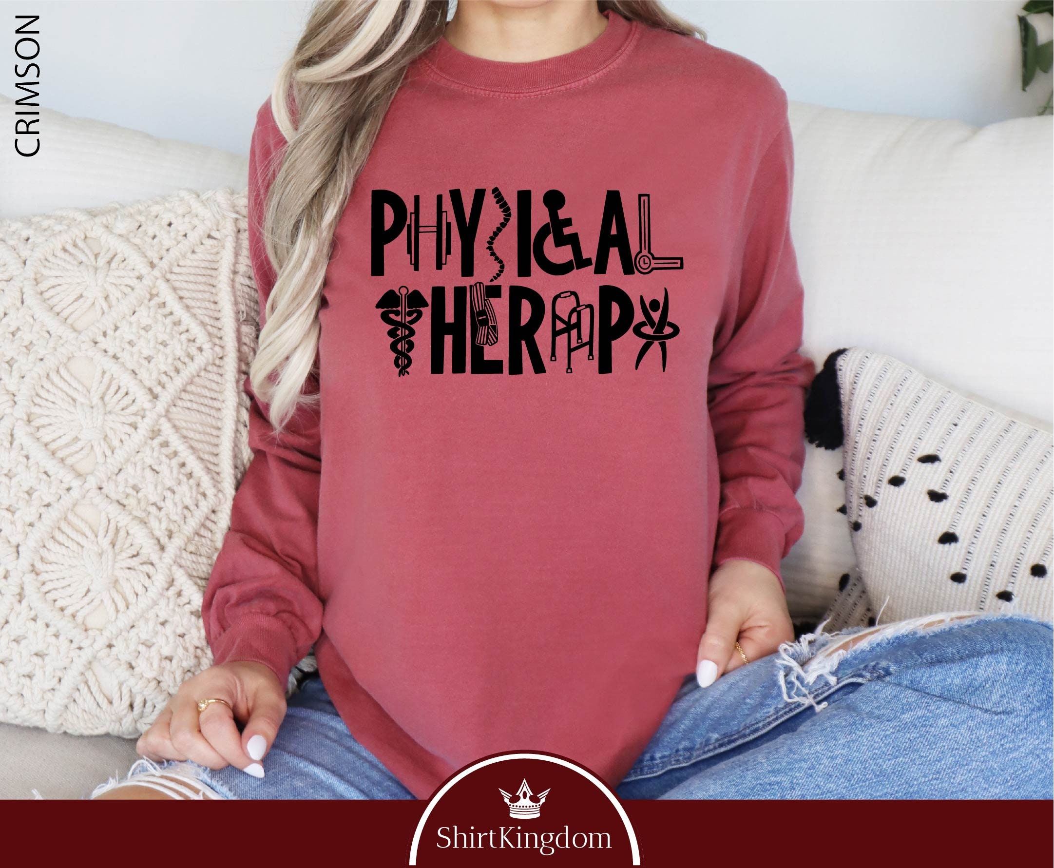 Physical Therapy Shirt, Physical Therapist, Pt Gift, Comfort Colors ...