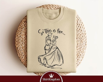 Cinderella and Prince Charming Shirt, So This is Love, Womens Disney Shirt, Magic Kingdom Shirt, Disney Princess Shirt, Disney Couple Shirt