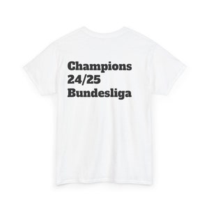 Bayer Leverkusen Meister 24/25 xabi Alonso Champion Deutschland Fußball T-Shirt Bayern Bild 8