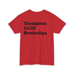 Bayer Leverkusen Meister 24/25 xabi Alonso Champion Deutschland Fußball T-Shirt Bayern Bild 5