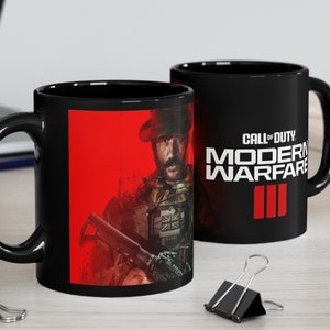 Modern Warfare II Ghost Art Coffee Mug
