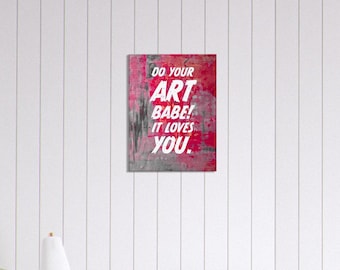 Inspiring Creativity Poster for Creative Arts Students - Motivational Wall Art for Study Rooms, Artist Inspiration Decor, Creative Thinking