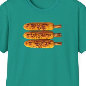 Corn Lover Unisex T-Shirt, BBQ Corn on the Cob Grilled Food Summer Crew, Foodie Gift, Children of the Corn Shirt, Summertime Corn Shirt