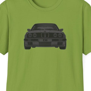 BMW E30 M3 T-Shirt: Euro Car Enthusiast Gift