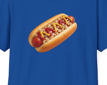 Hot Dog Lover T-Shirt: Street Foodie Unisex Softstyle Tee