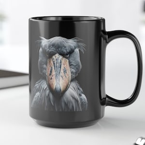 Shoebill Stork Coffee Mug: Enigmatic Bird Lover Gift