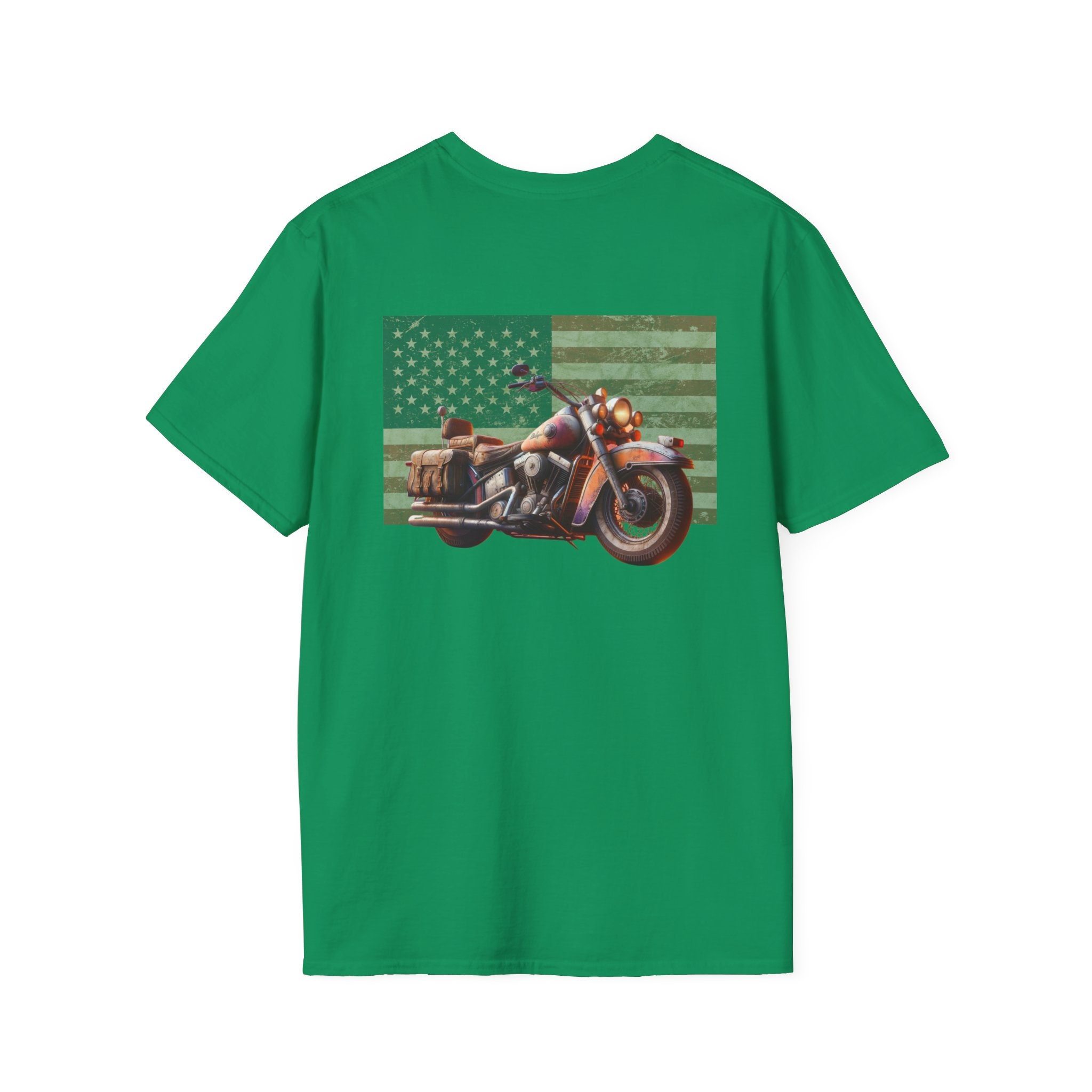 Vintage Cruiser Motorcycle T-shirt: American Pride, 80s Style - Etsy