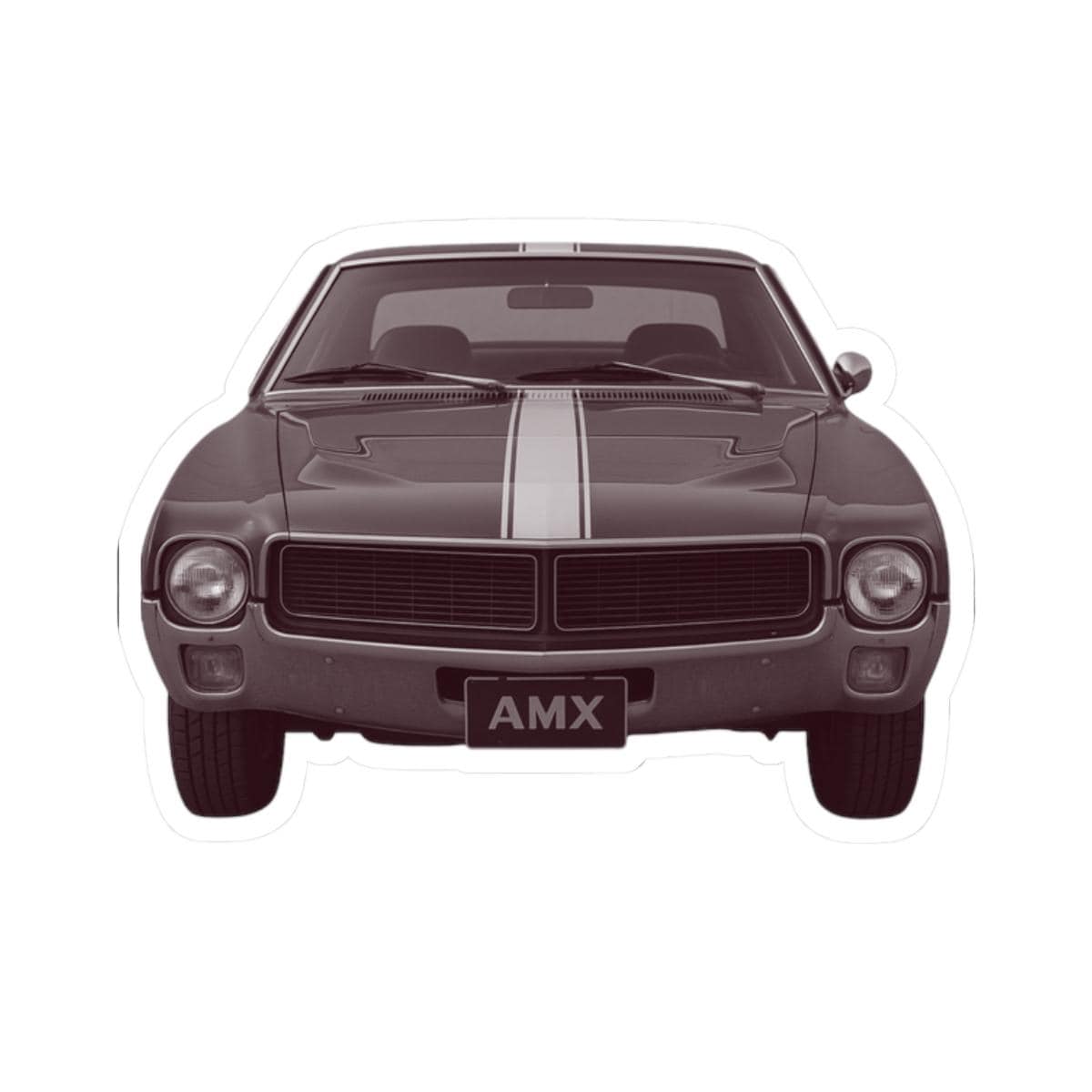 AMC AMX Javelin Sticker: American Muscle Car, Die Cut Vinyl - Etsy