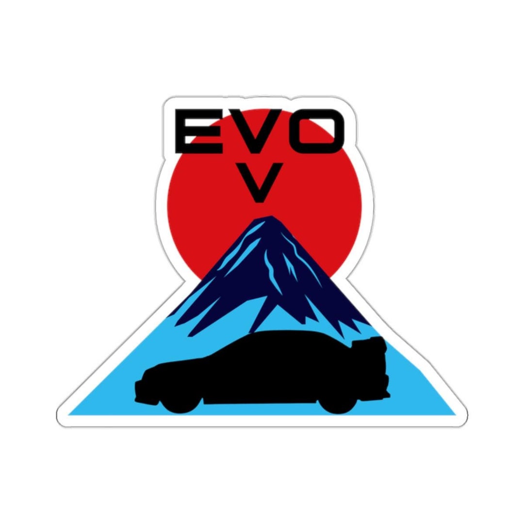 Mitsubishi Lancer Evolution V Sticker: JDM Car Enthusiast Gift - Etsy