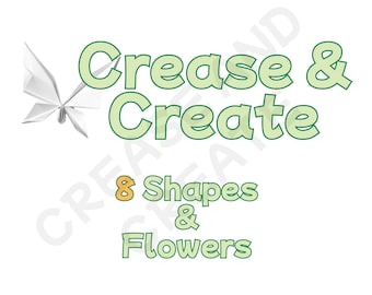 Origami for Kids: 8 Shapes & Flower Designs (PDF Printable)