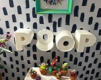 Poop Toilet Paper Holder