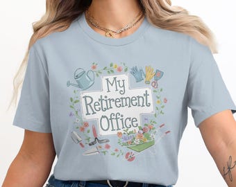 Gardening Themed Retirement T Shirt Funny Retirement Gift For Garden Lovers Unique Retirement Present For Gardeners